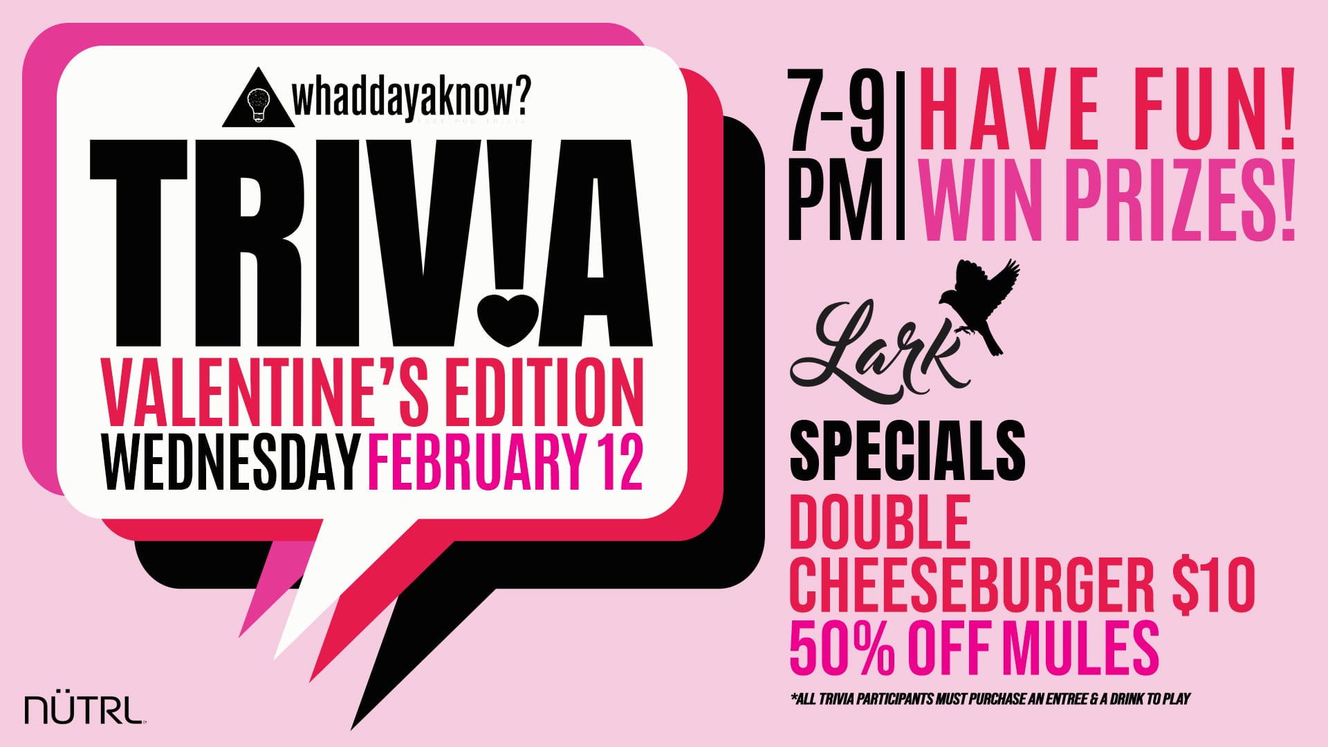 Lark ValentinesTrivia ForScreens&web