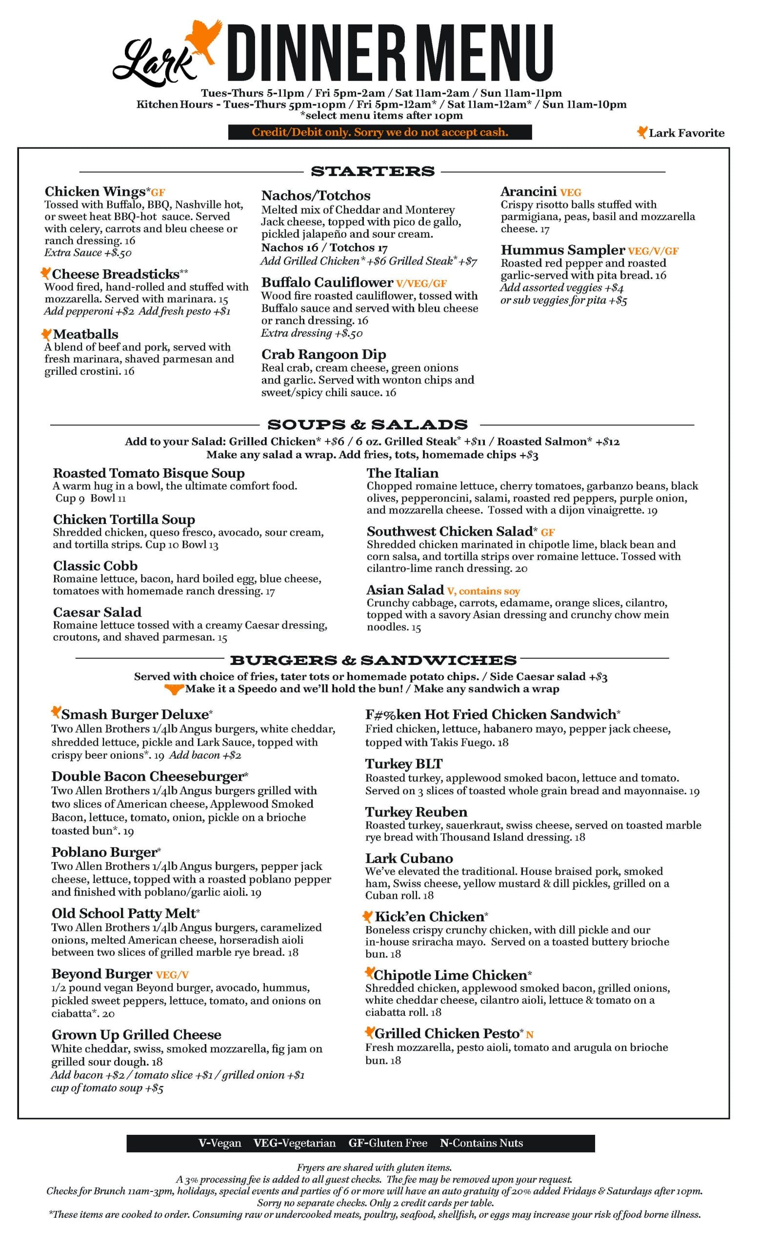 Lark Menu 12 19 25 Page 1