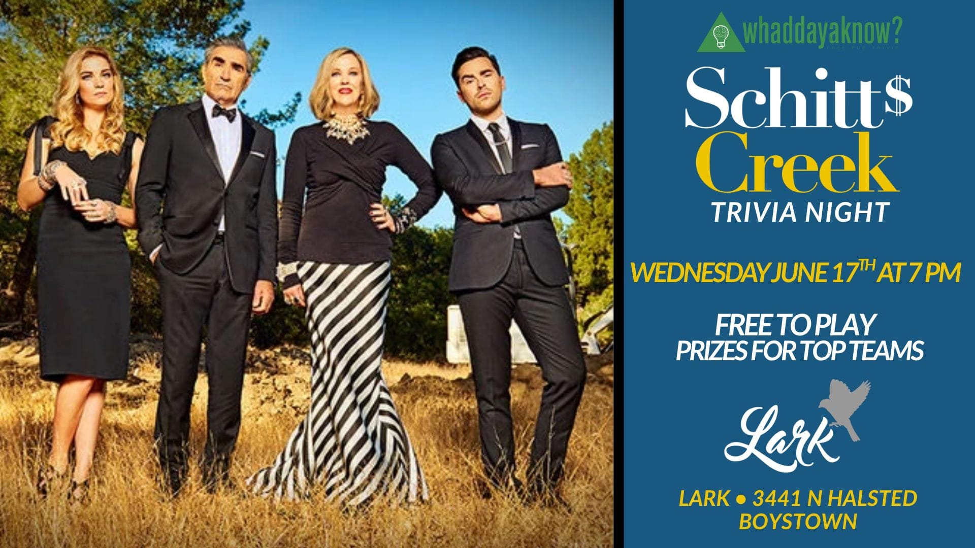 Lark SchittsCreek June2026 16x9
