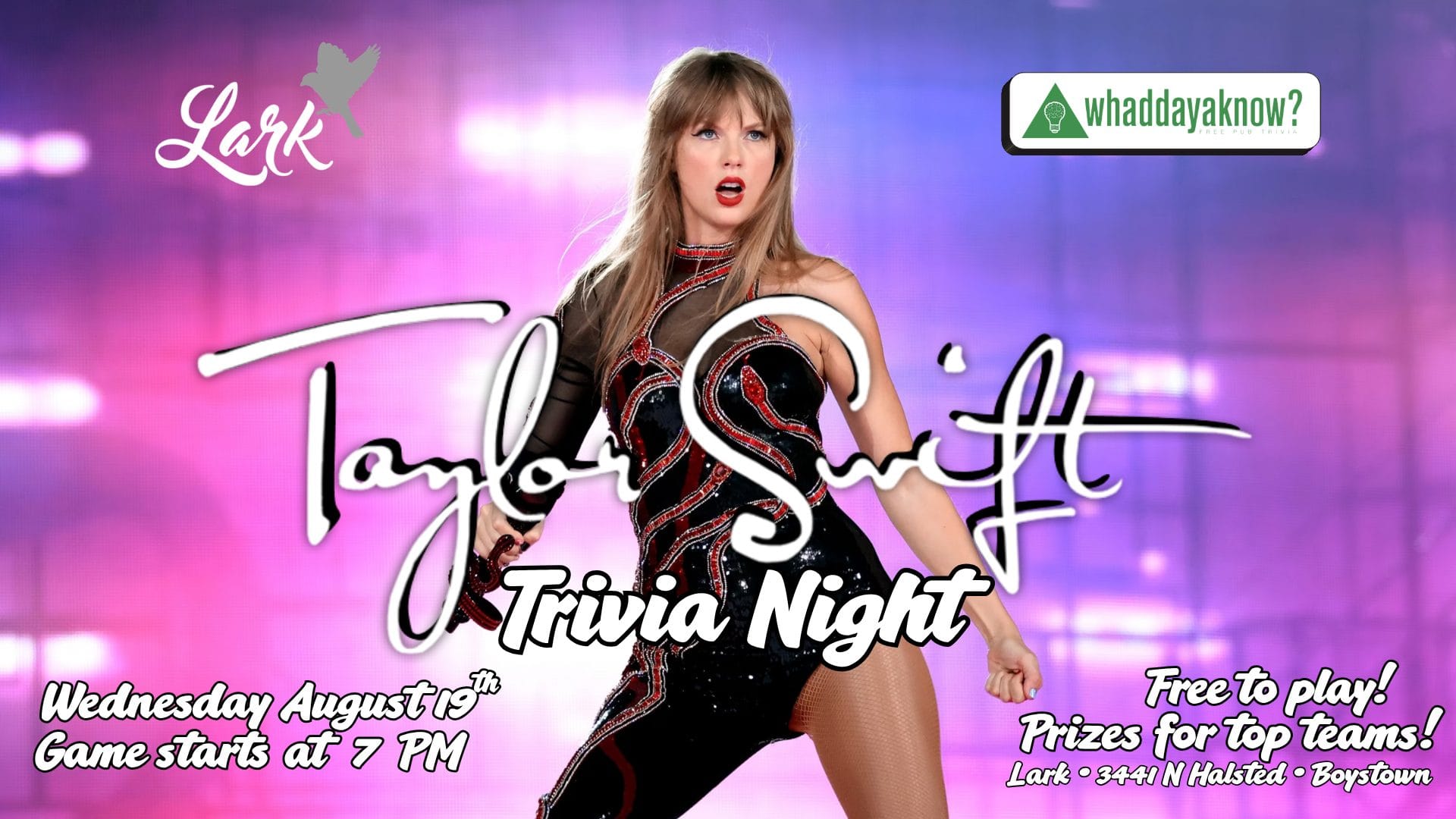 Lark TaylorSwift Aug2026 16x9