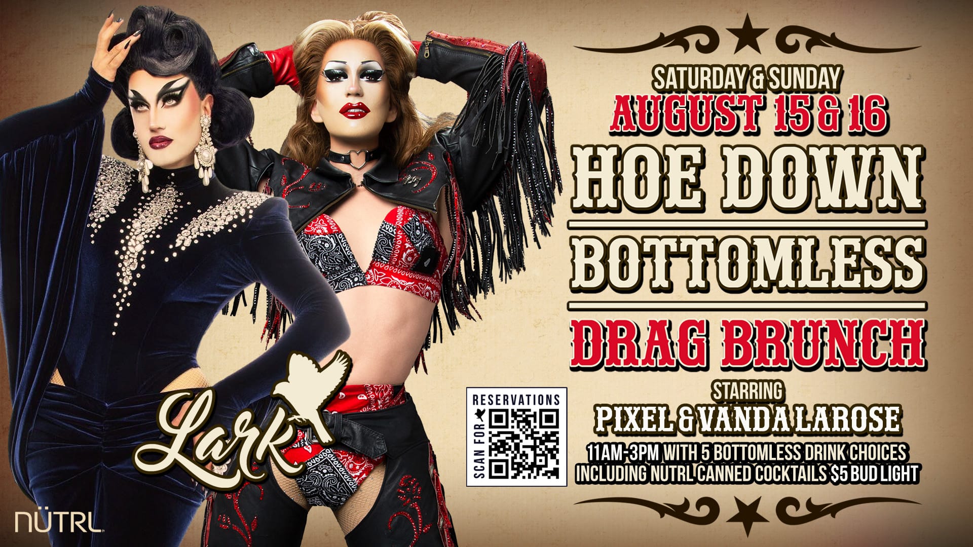 Lark Hoedown DragBrunch 1920x1080ForTvScreens